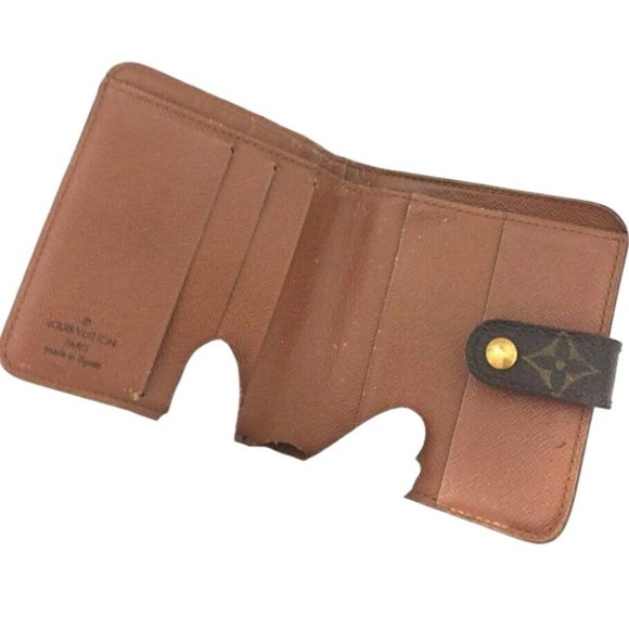 427130T Louis Vuitton Wallet Compact Zip Brown Monogram - Picture 5 of 9